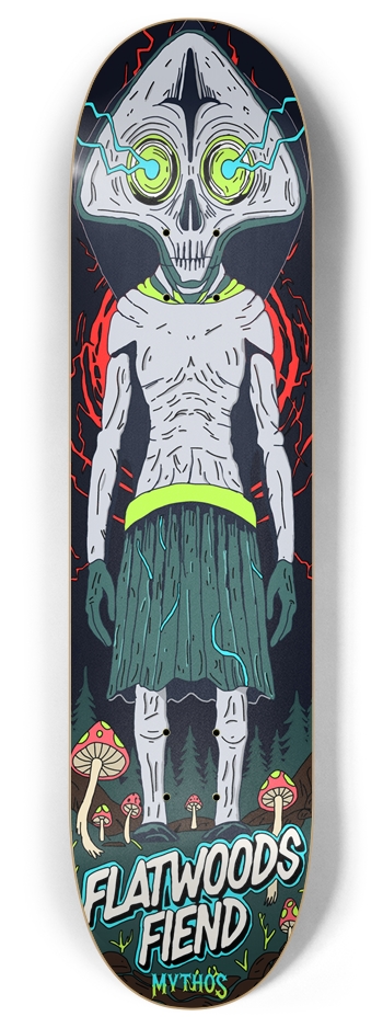The Phantom 8 Inch Skateboard Deck