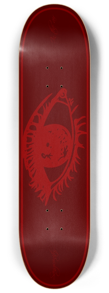 BLEEDING EYES 8.25 8-1/4 Skateboard Deck