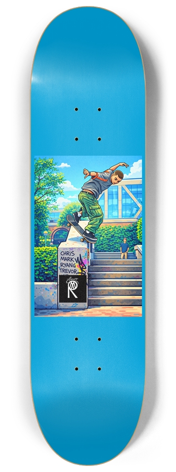 Legendary Hubba 8-1/4 Skateboard Deck