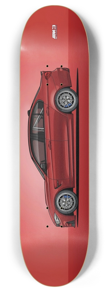 Imola Red F80 M3C 8 Inch Skateboard Deck