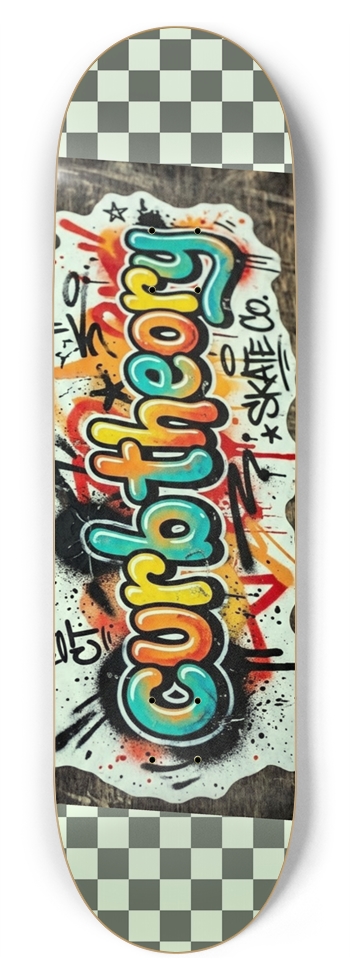 Ct glow in the dark 8-3/4 Inch Skateboard