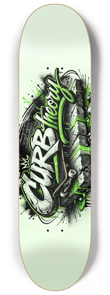 Ct big glow in the dark 8-1/4 Skateboard Deck