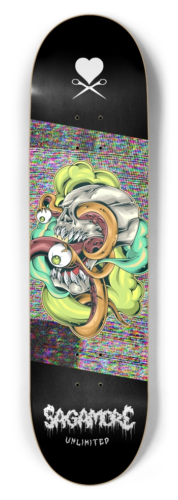 Sagamore Unlimited x Rot Gut Glitch Skull (8.5)