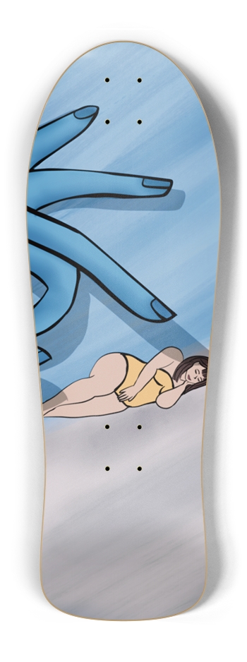 Custom Skateboard Old School Shape