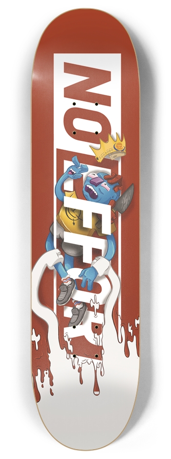 Two Hands 8 Inch Skateboard Deck