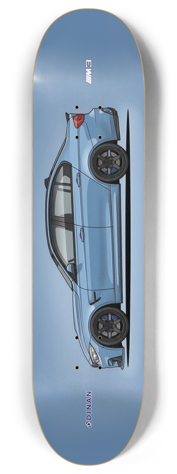 Yas Marina Blue F80 M3 8 Inch Skateboard Deck
