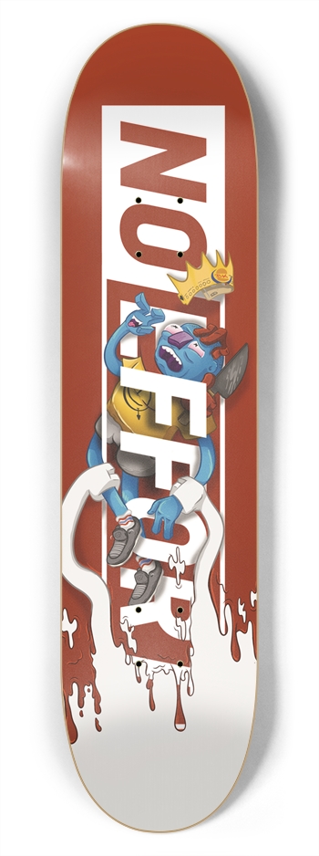 Two Hands 7-3/4 Skateboard Deck