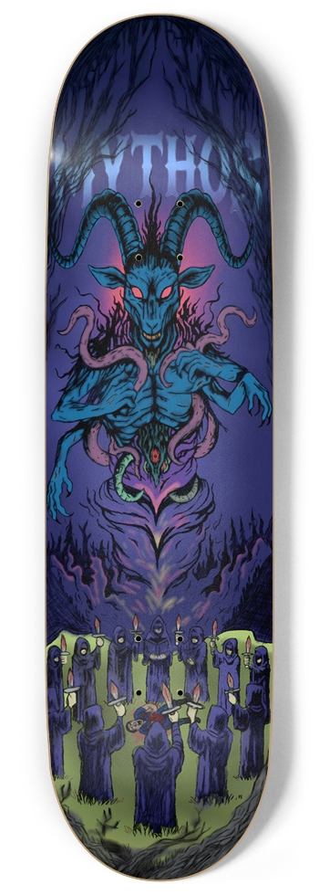Summoning in the woods 9 Inch Skateboard