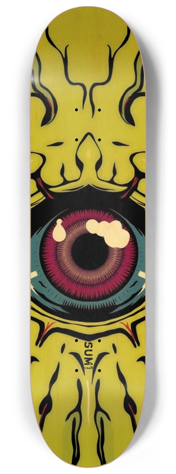 sum1sk8boards slime eye 8.25 popsicle skateboard 