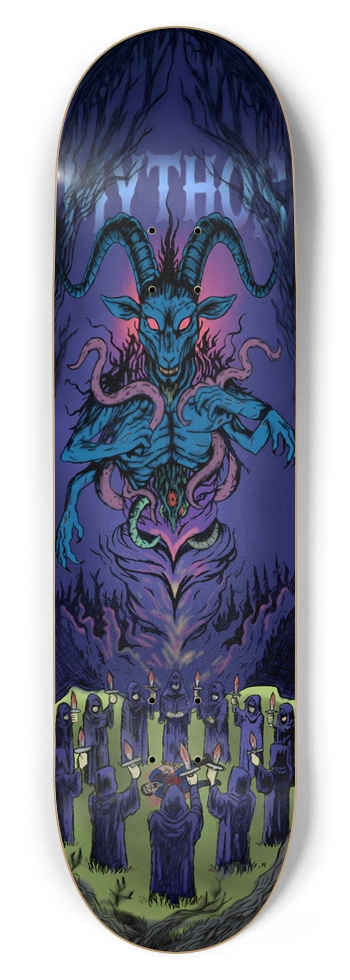 Summoning in the woods 8-3/4 Inch Skateboard
