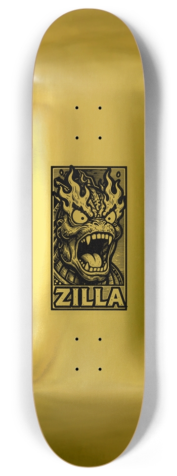 VILLAIN ZILLA SNIPER TRAP DECK X OLD GOLD