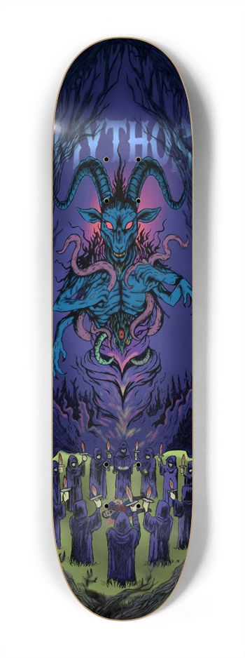 Summoning in the woods 7-1/4 Mini/Kid Skateboard