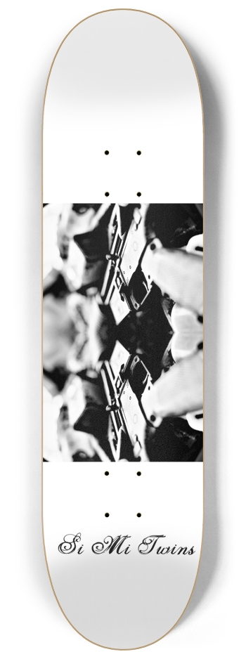 Si Mi Twins 8-1/4 Skateboard Deck