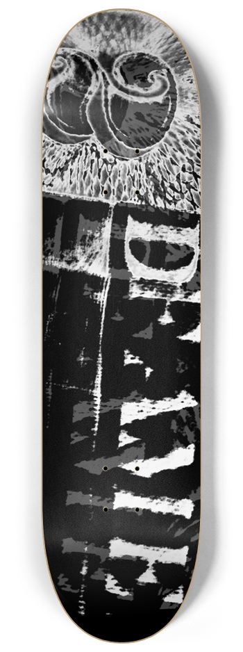 2 D 8-1/4 Skateboard Deck