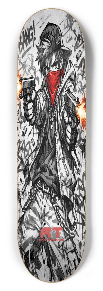Gun Ho 8-1/2 Skateboard Deck