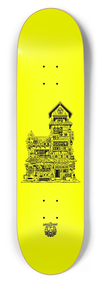 Little Cities (Shops) 8-1/2 Skateboard Deck