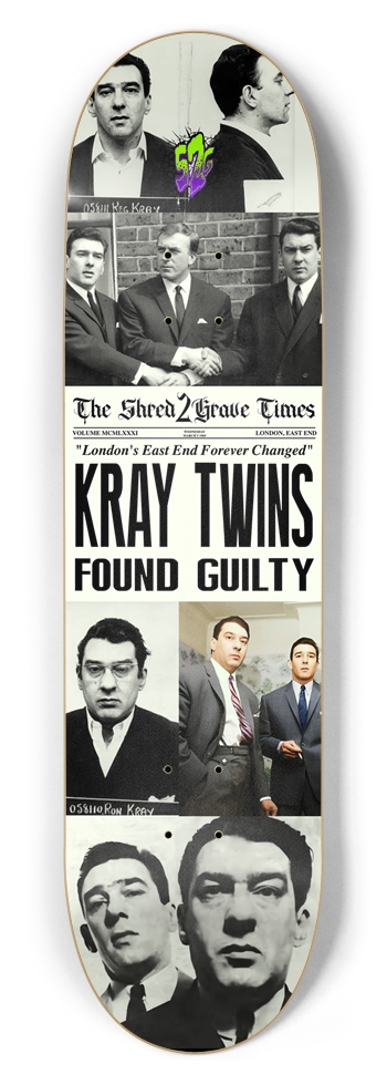 East End Infamy 8-1/2 Skateboard Deck