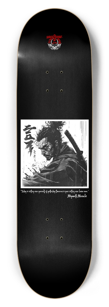 Miyamoto's Legacy (Power Edition) 8-3/4 Inch Skateboard