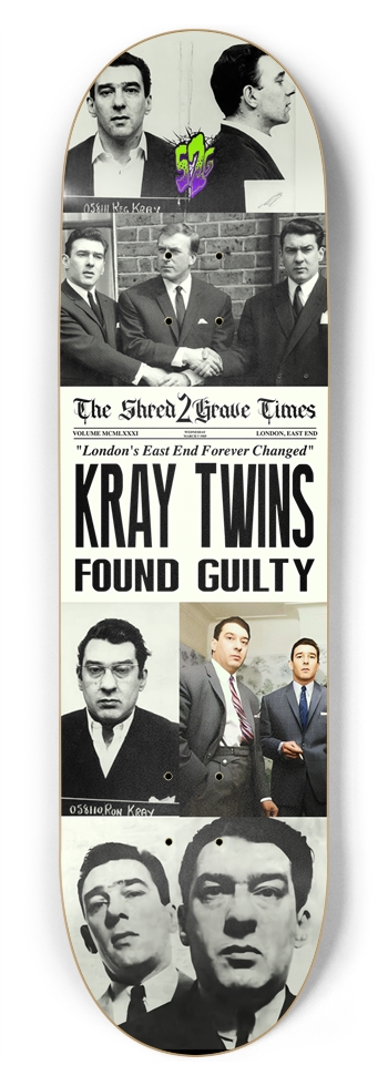 East End Infamy 8-3/4 Inch Skateboard