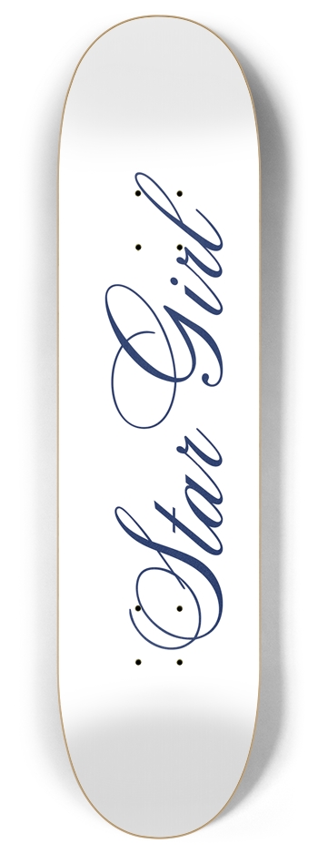Star Girl Skateboard 8 Inch Skateboard Deck
