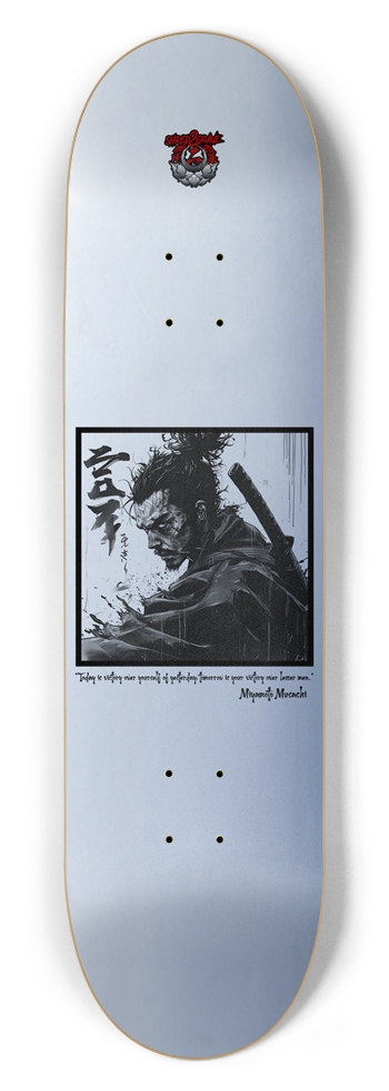 Miyamoto's Legacy (Tamahagane Edition) 8-1/2 Skateboard Deck