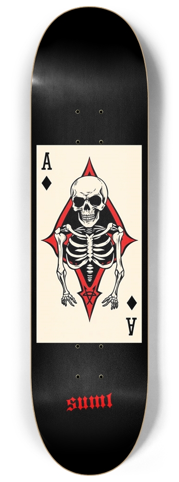 sum1sk8boards anarchy ace 8.25 popsicle skateboard