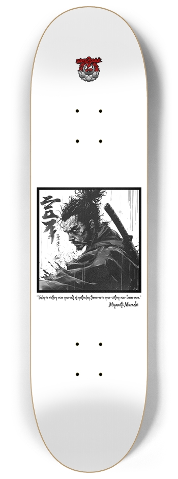 Miyamoto's Legacy (Discipline Edition) 8-1/4 Skateboard Deck
