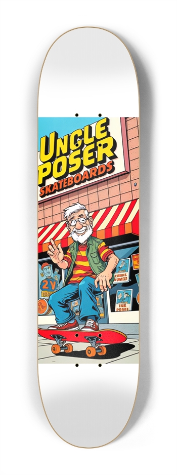 uncle poser skateboards 7.25 popsicle skateboard 7-1/4 Mini/Kid Skateboard