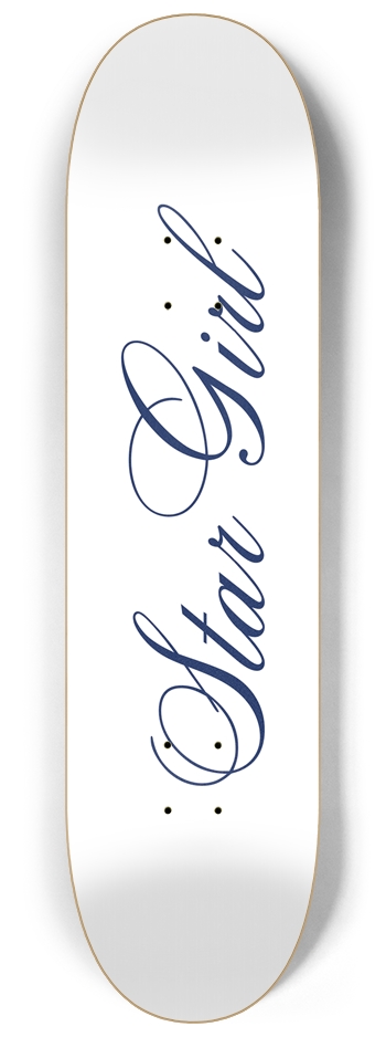 Star Girl 8-1/4 Skateboard Deck