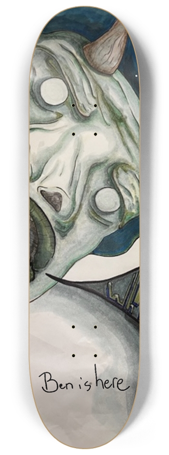 Closet Monster 8-1/4 Skateboard Deck