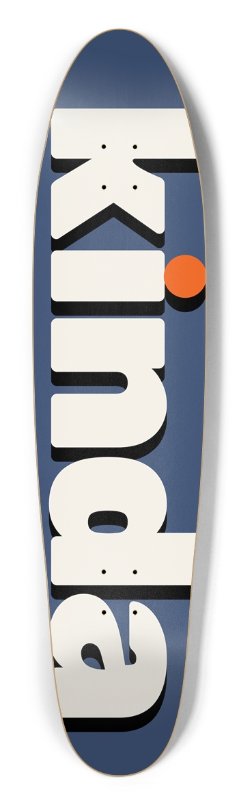 kinda 9.125 x 40.5" custom longboard Longboard Shape