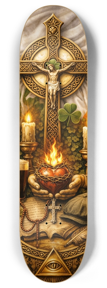 Veritas Celtic 8 Inch Skateboard Deck