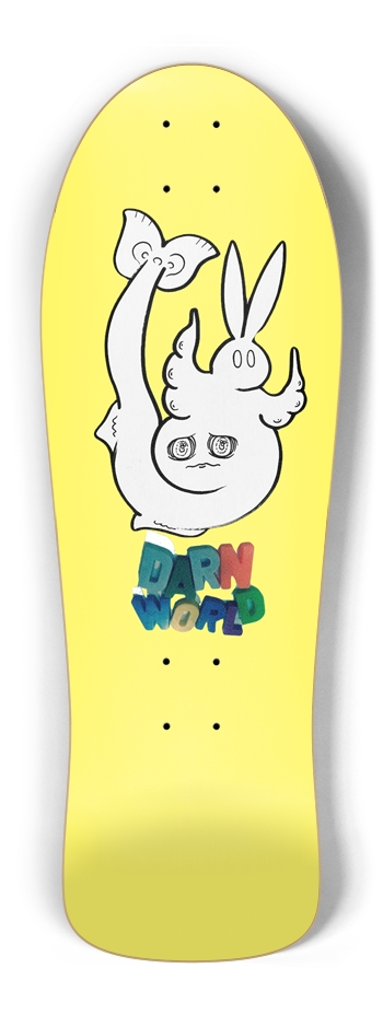 BUNNYFIN 10.25” Old School Yellow