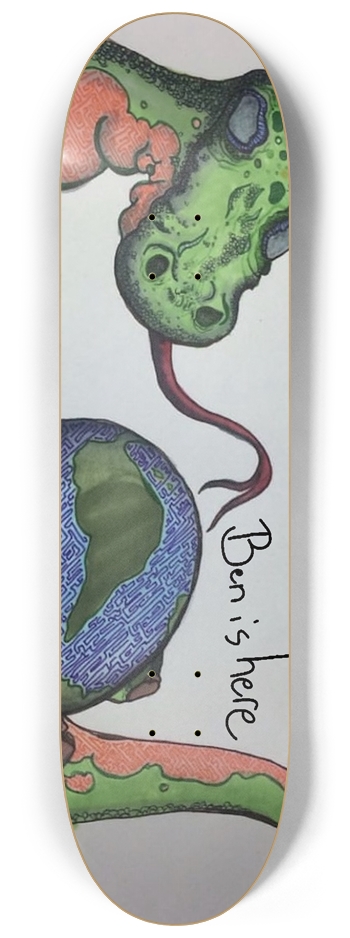 Lizard Ball 8-1/4 Skateboard Deck