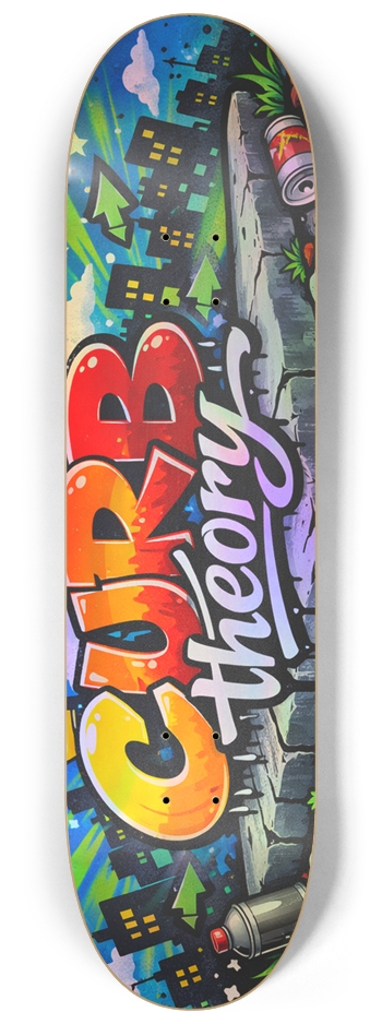 ct midday foil base 8-1/4 Skateboard Deck