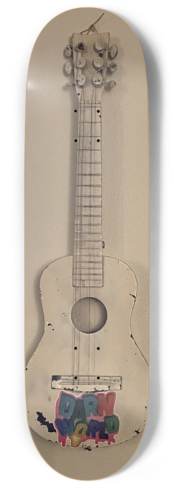 ACOUSTIC GHOST 9”  9 Inch Skateboard