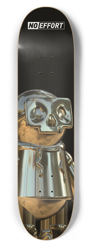 Gold Marv 7-3/4 Skateboard Deck