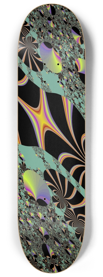 Fractal #1769 #1 8-1/4 Skateboard Deck