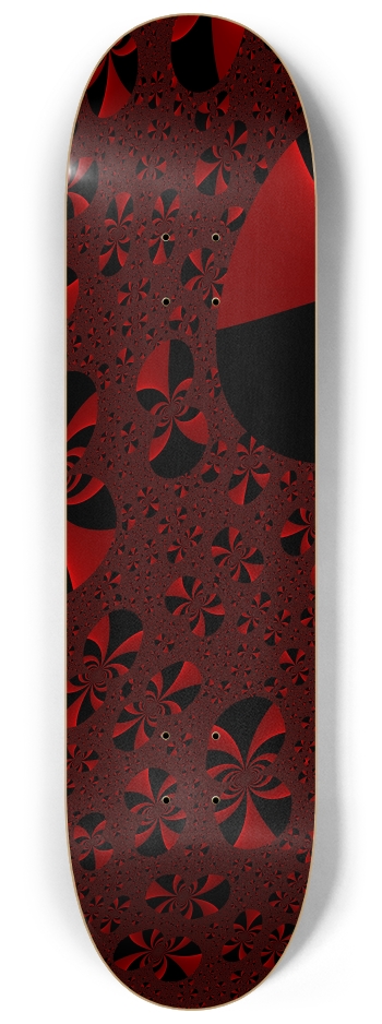 Fractal #1724 #1 8-1/4 Skateboard Deck