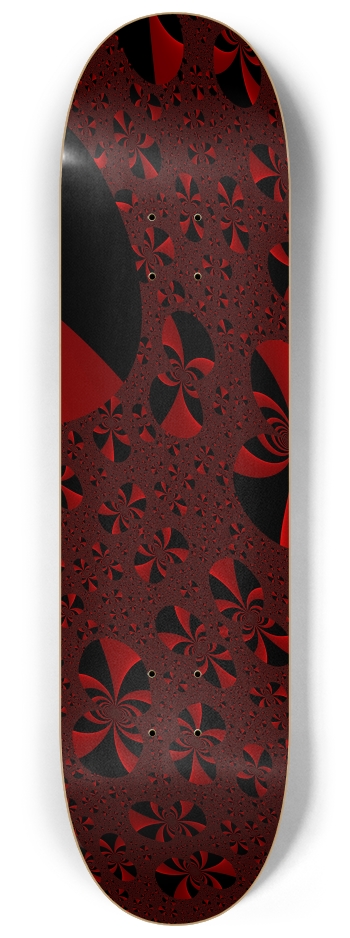 Fractal #1724 #3 8-1/4 Skateboard Deck