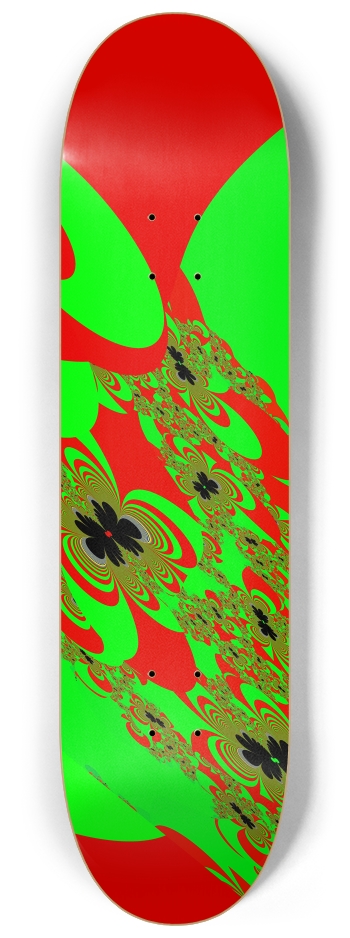 Fractal #1670 #3 8-1/4 Skateboard Deck