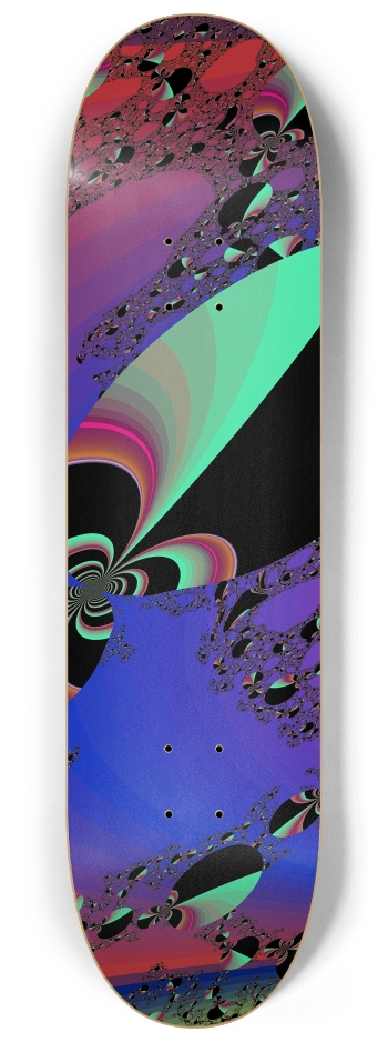Fractal #1751 #1 8-1/4 Skateboard Deck