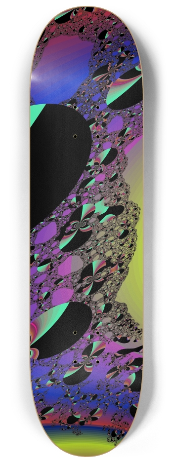 Fractal #1751 #2 8-1/4 Skateboard Deck
