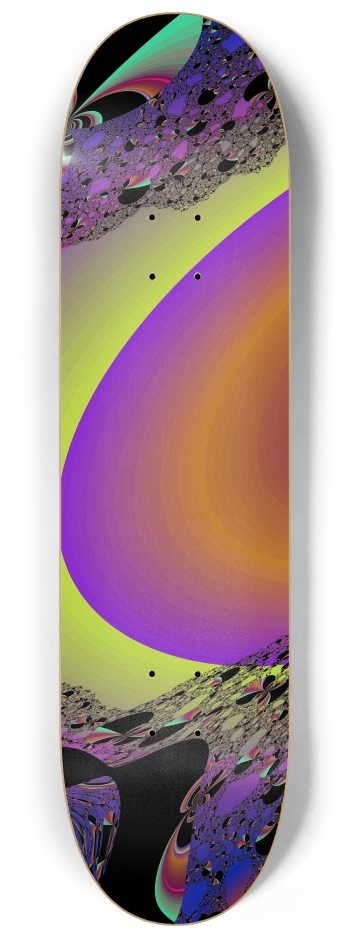 Fractal #1751 #3 8-1/4 Skateboard Deck