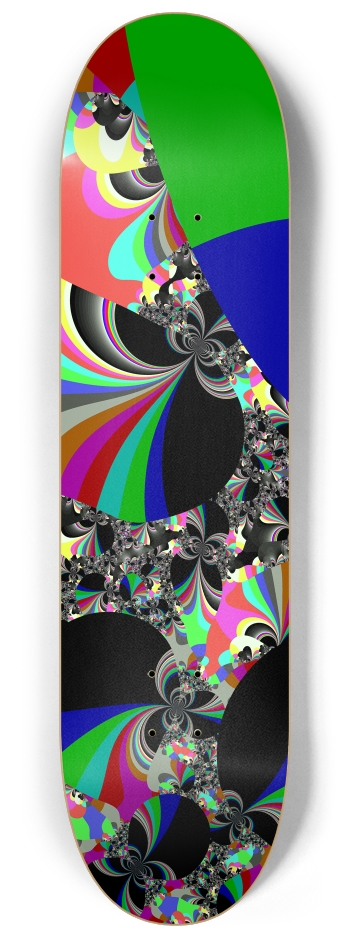 Fractal #1707 #2 8-1/4 Skateboard Deck