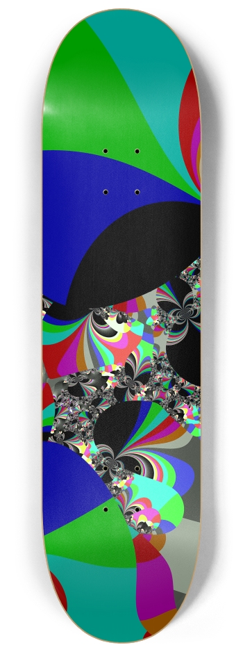 Fractal #1707 #3 8-1/4 Skateboard Deck