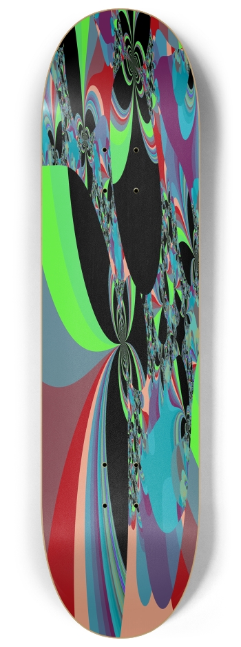 Fractal #1801 #1 8-1/4 Skateboard Deck