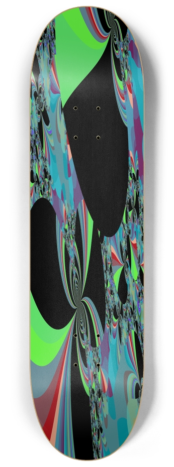 Fractal #1801 #2 8-1/4 Skateboard Deck