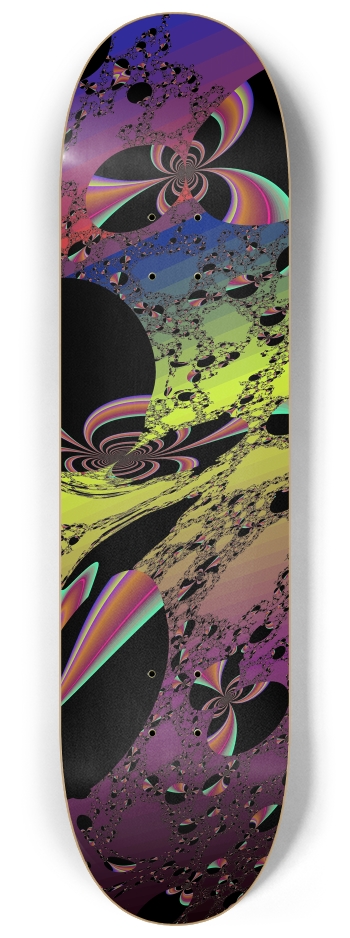 Fractal #1752 #2 8-1/4 Skateboard Deck