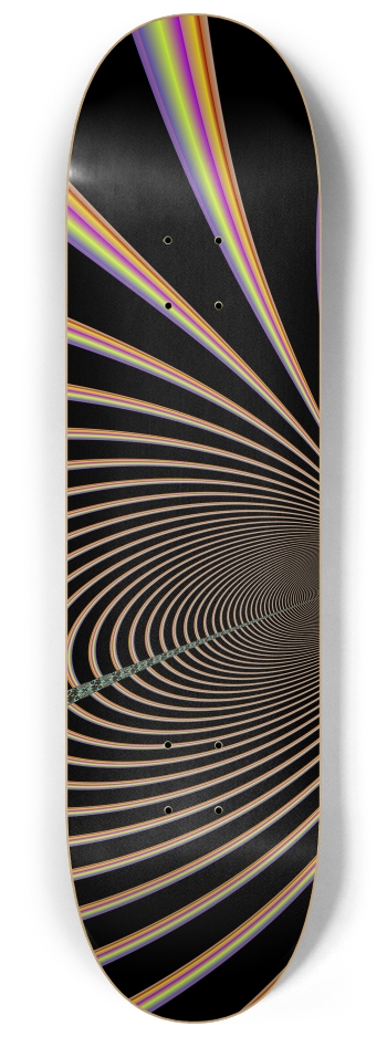 Fractal #1771 #1 8-1/4 Skateboard Deck